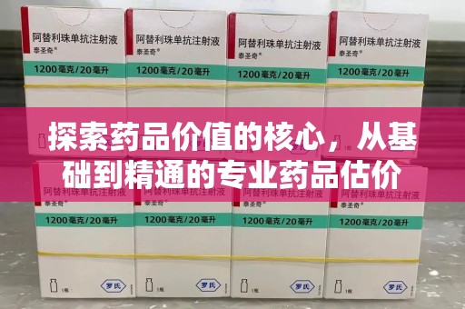 杭州探索药品价值的核心，从基础到精通的专业药品估价