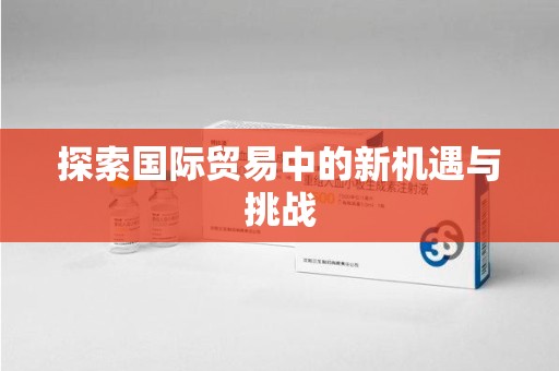 杭州探索国际贸易中的新机遇与挑战